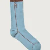 Sale HOFF BLUE SOCKS WITH STRIPE