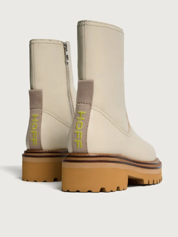 Cheap HOFF BOTTE EN CUIR OFFICE OFF WHITE