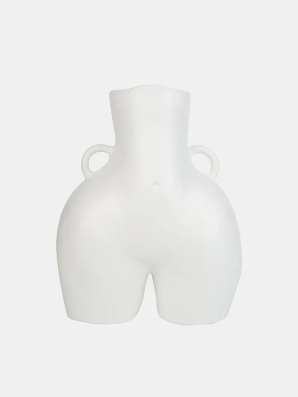 Sale HOFF LOVE HANDLES VASE WHITE