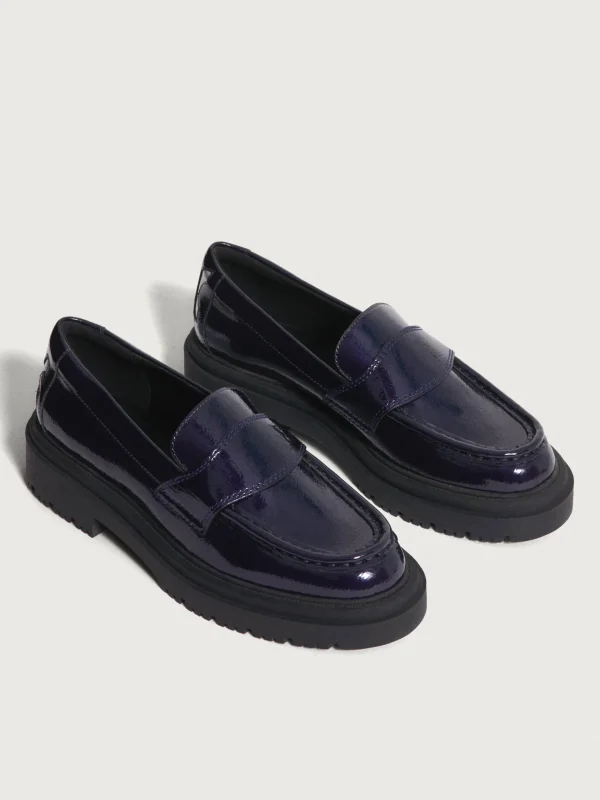 Cheap HOFF MOCASSIN SCHOOL BLEU